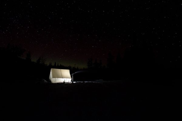 Tente prospecteur. Crédit photo : @NSSacher